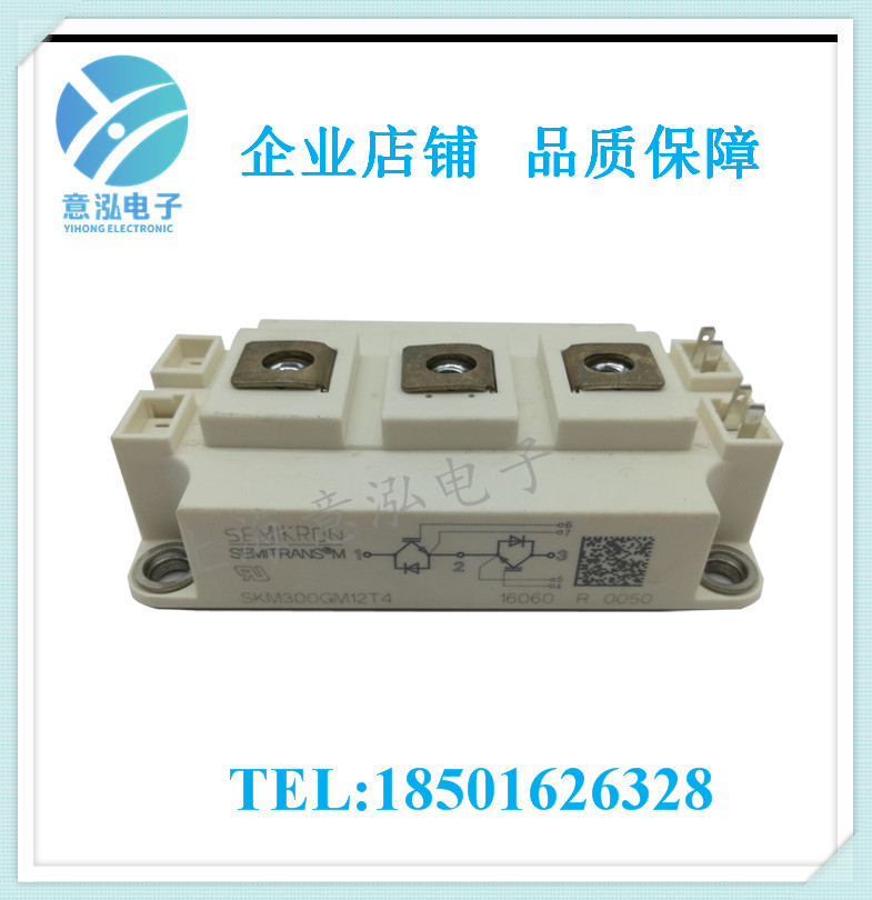 德國(guó)西門(mén)康（Semikron）SKM300GM12T4 全新 兩個(gè)IGBT集電極相連、庫(kù)存直銷(xiāo)