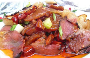 張家界土家臘肉，味道美極了！